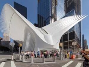 The “Oculus” by Santiago Calatrava, opened to the public March 3, 2016