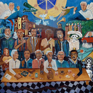 A Mural of Central American Masters