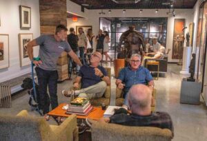 At the Cigar Club Last Friday: